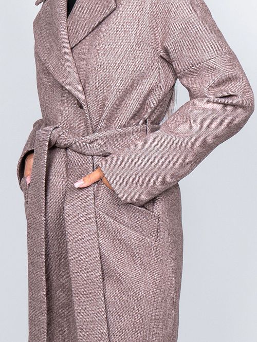 KR-227N/6-STR Пальто женское бежевый 365 