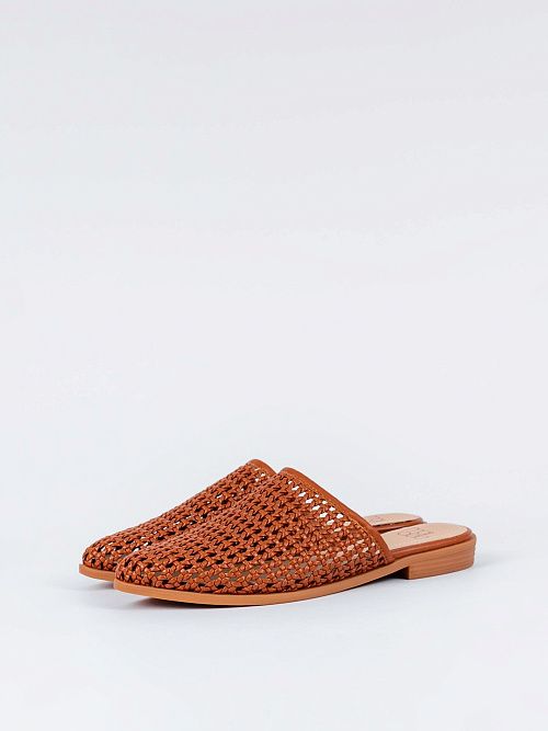 XUS-51272-1W-PU Сабо женские коричневый Madella 