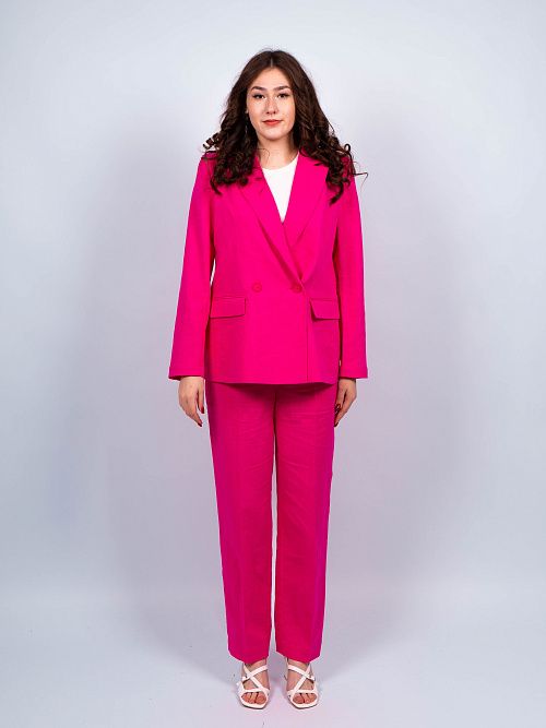 КЛ-7718-ИЛ23/2 Жакет женский фуксия ELECTRA STYLE 