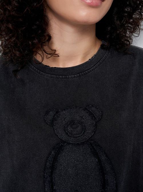 42086-ФБ Футболка женская серый ELECTRA STYLE 