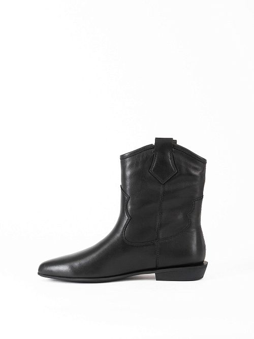 JA332Y-M514-P8008 Ботинки женские натуральная кожа черный 365 