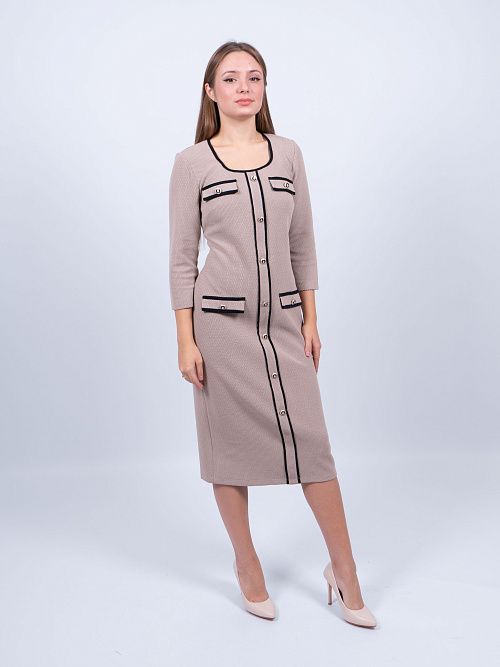 343809201-1N Платье женское бежевый PHARDI 