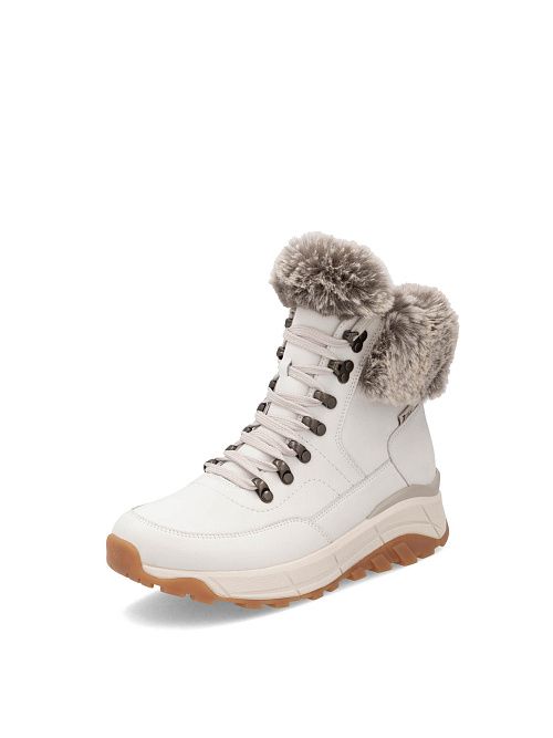 W0063/80 Ботинки женские белый Rieker 