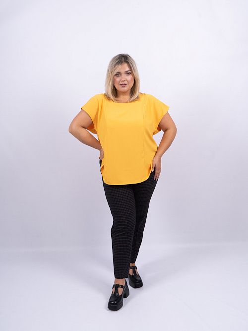 Клайд Топ женский оранжевый ZAR STYLE 