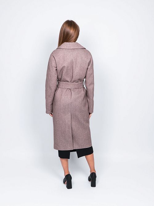 KR-227B/6-STR Пальто женское бежевый 365 