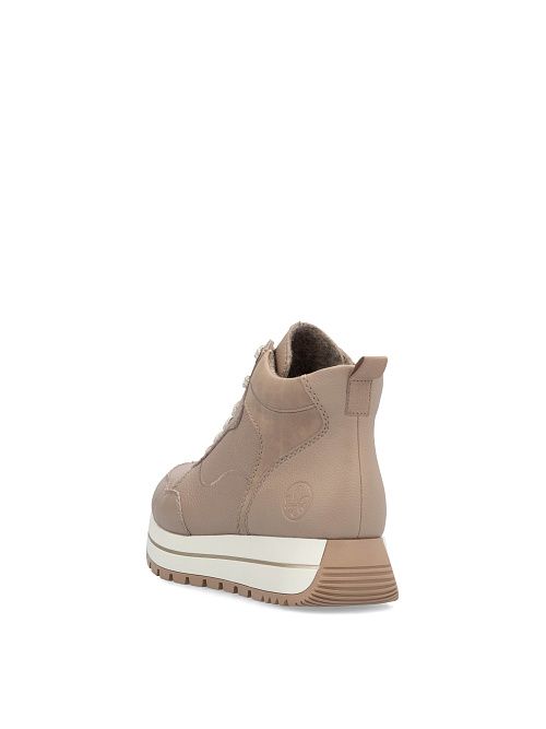 N4004/20 Ботинки женские бежевый Rieker 