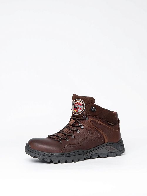 1736-3 Ботинки мужские коричневый Nine Lines 