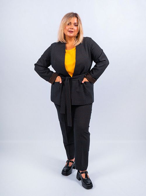 Адамс Жакет женский синий ZAR STYLE 