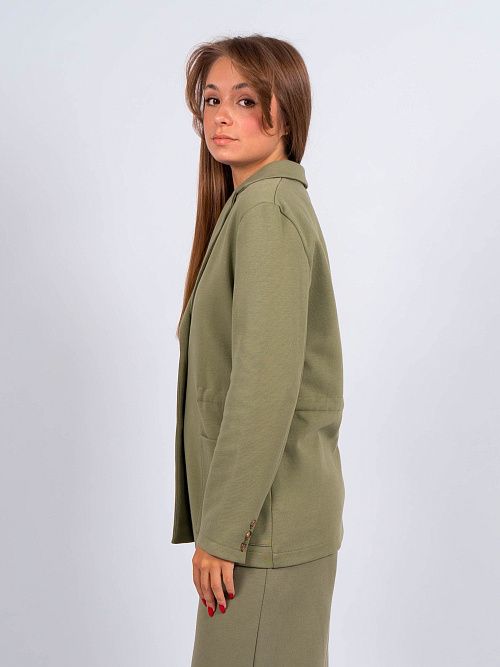 ЕВТ3218/ Жакет женский светлый хаки VERY NEAT 