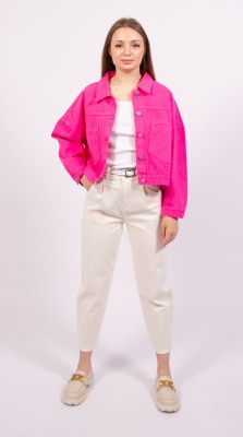 8111 Куртка женская розовый NAVI