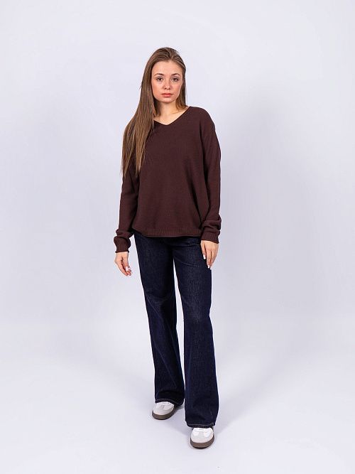 81715 Джемпер женский коричневый NAVI  