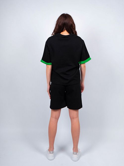 7275/7276/5 Костюм женский черный QINO 