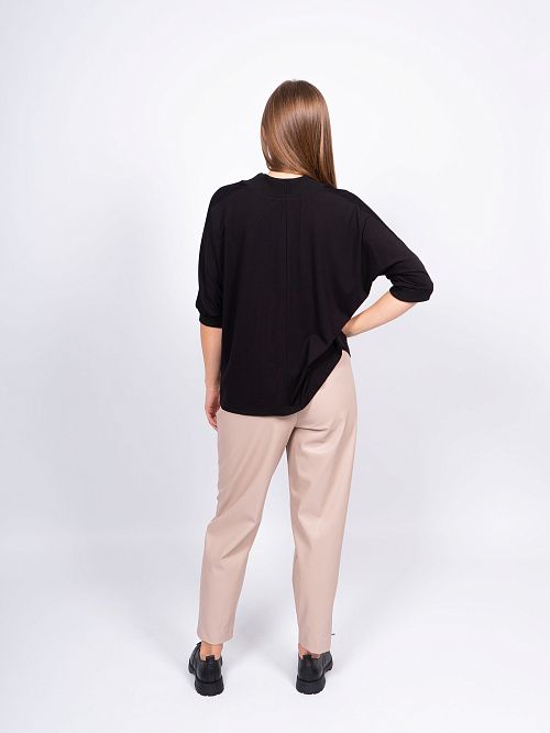 242010 Блузка женская черный MIRA MIA 