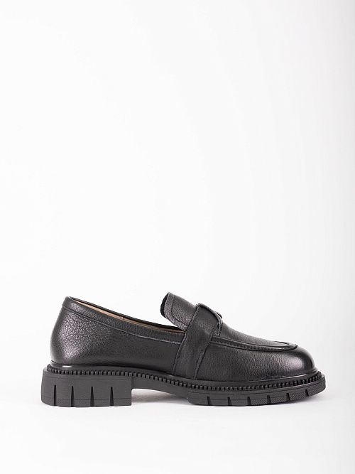 AS856-227-17 Туфли женские натуральная кожа черный 365 