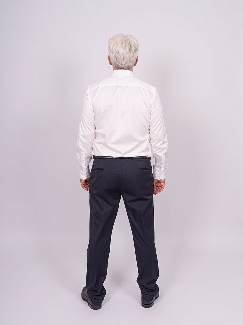 820-1311.C051.Y000.L.W0011 Рубашка мужская белый LUXOR 