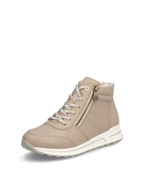 N1404/20 Ботинки женские бежевый Rieker 