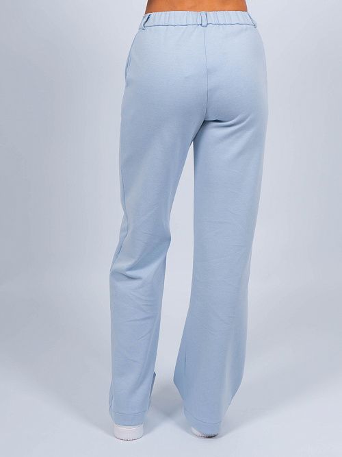 ЕВТ4099/ Брюки женские хлопок голубой VERY NEAT 
