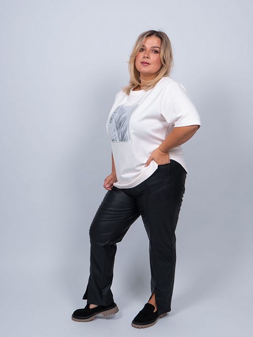 23C2640-B Брюки женские черный ASV 