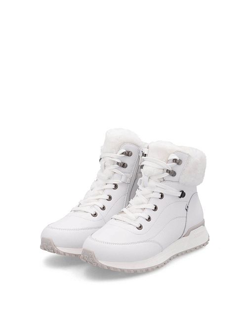 W0670/80 Ботинки женские белый Rieker 