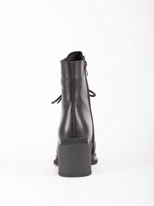 JA228-H1513-P1213M Ботинки женские натуральная кожа черный 365 