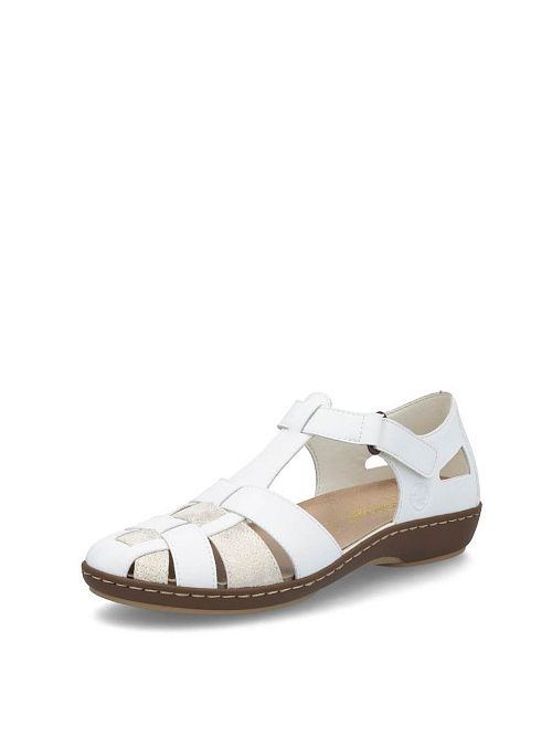 45869/81 Сандалеты женские белый Rieker 