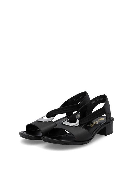 62662/01 Босоножки женские черный Rieker 