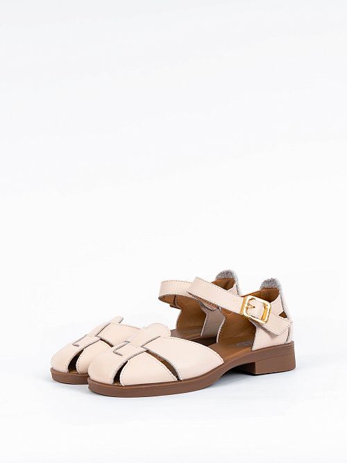 LT800155-3 Босоножки женские бежевый 365 