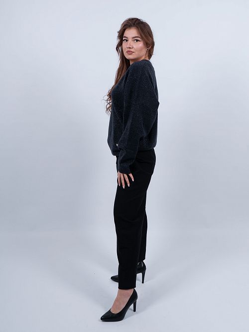 34-050097-1744-50 Брюки женские Виола черный КЛЮКVА 