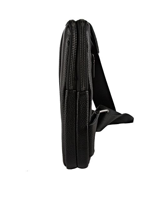 110-614-21 Сумка мужская черный Portofiano 