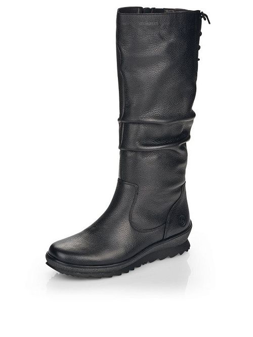 R8475/01 Сапоги женские черный Remonte 