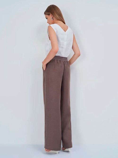 52117-БЛ Блузка женская белый ELECTRA STYLE 