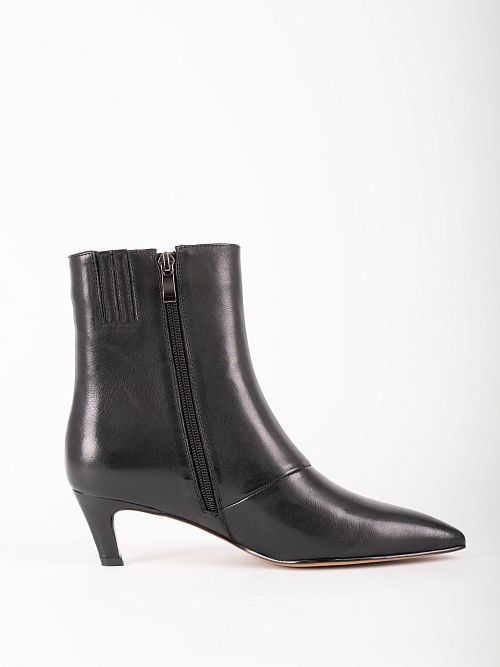 NE092-N170-2 Ботинки женские натуральная кожа черный 365 