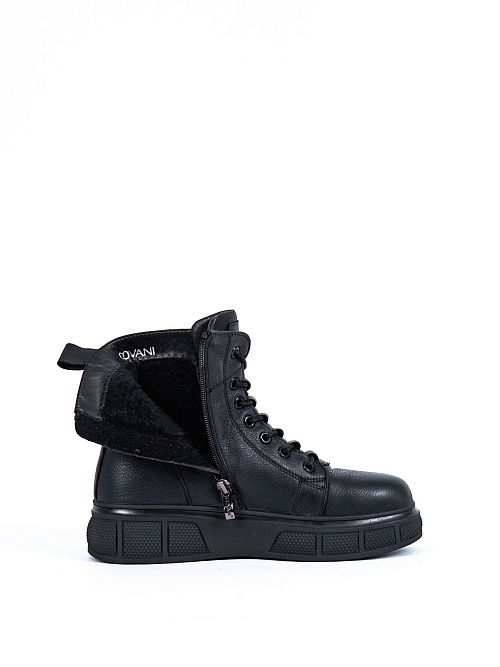 LCW24-BWLM3-036C(L) Ботинки женские черный Covani 