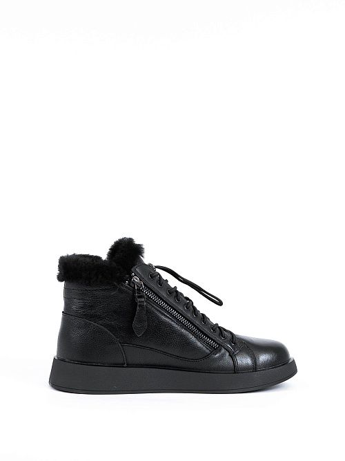 C1015-055 Ботинки женские черный Baden 