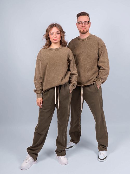 2188/6 Лонгслив хаки 365 