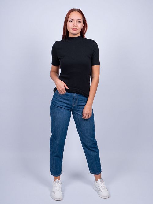 EBT3106 Джемпер женский черный VERY NEAT 