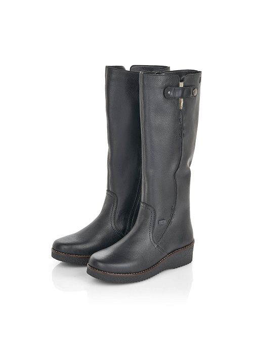 Y4680/00 Сапоги женские черный Rieker 