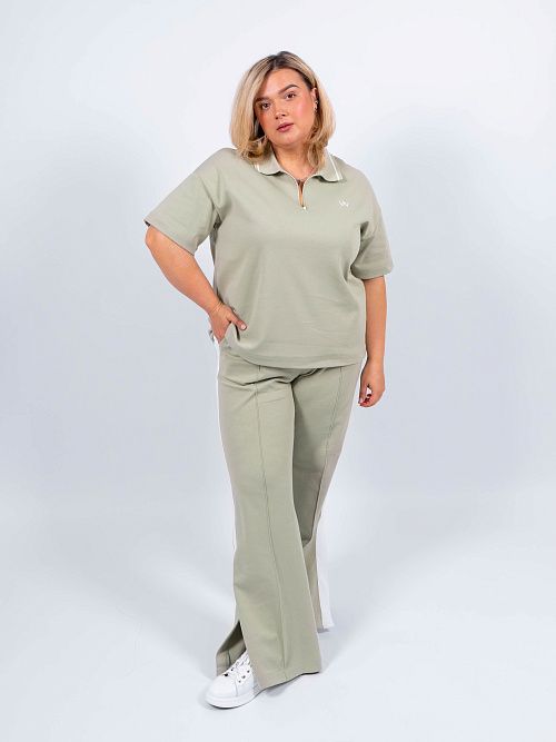 ЕВТ4083/ Брюки женские шалфей VERY NEAT 