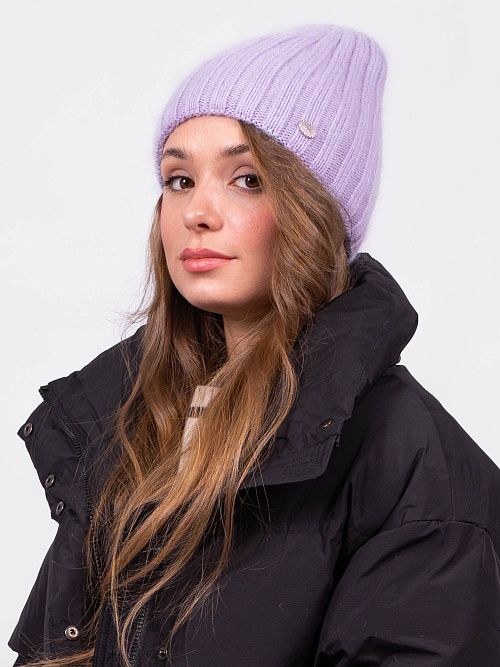 МАРГО Шапка женская сирень ELITE LINE 