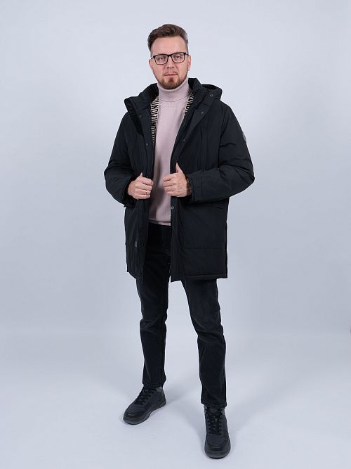 MWD3239I-902 Куртка мужская черный ICEbear 