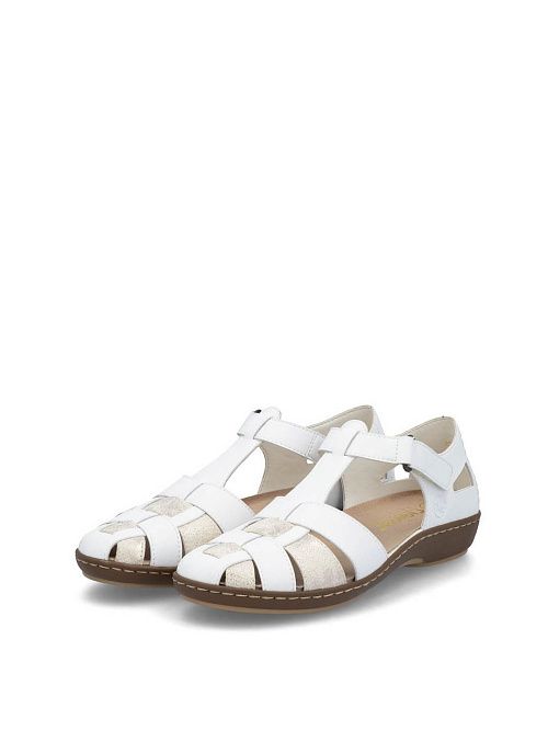 45869/81 Сандалеты женские белый Rieker 