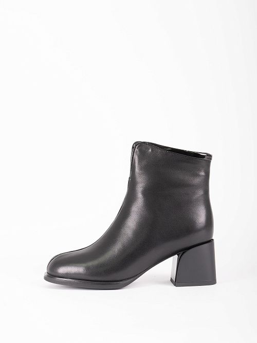 VE306-Q601-1M Ботинки женские натуральная кожа черный 365 