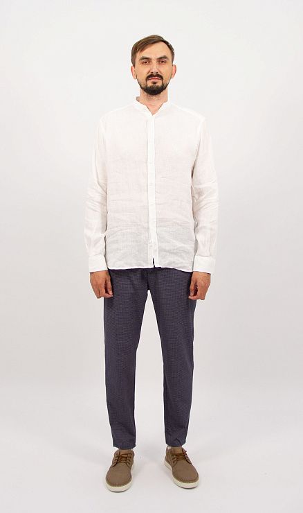 805-2427.E498.Y002.L.B0301 Брюки чинос мужские синий LUXOR 