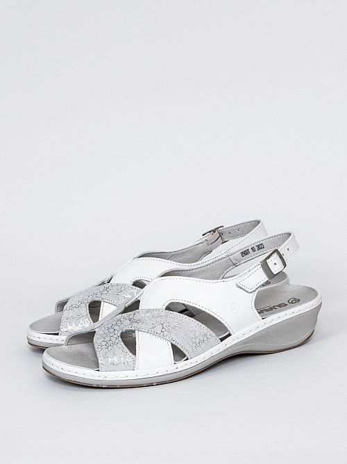 Paris 0900T-0101,1I13 Босоножки женcкие белый Suave 