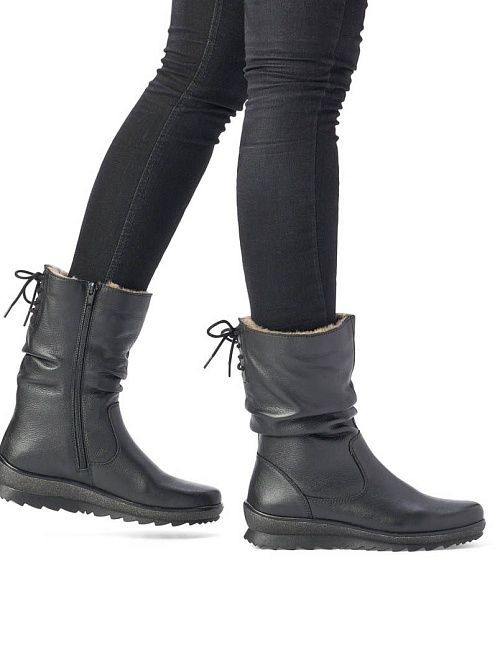 R8471/01 Полусапоги женские черный Remonte 