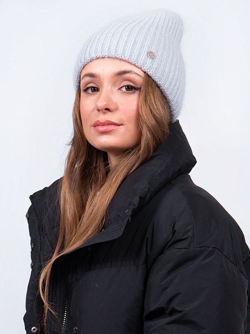 ТЕММИ Шапка женская серый ELITE LINE 