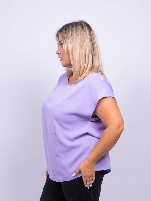 Клайд Топ женский сиреневый ZAR STYLE 