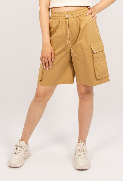 8353 Шорты женские коричневый MODA 