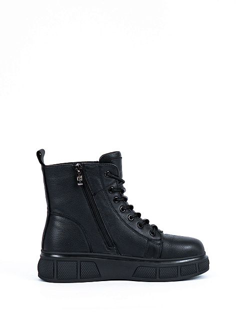 LCW24-BWLM3-036C(L) Ботинки женские черный Covani 