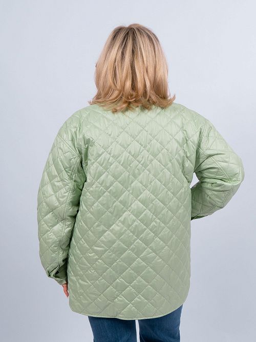 GWC4715I-G850 Куртка удлиненная женская зеленый ICEbear 